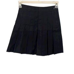 Brooks Brothers‎ Pleated Skirt Black